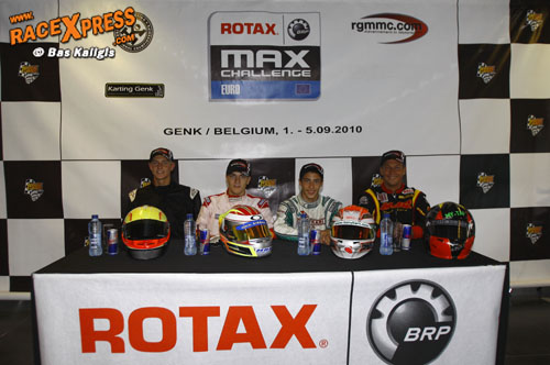 Rotax Euro Challenge: Affolter (P1) en Blom (P2), De Ruwe en Barten in top DD2
